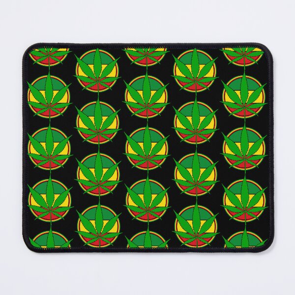 Item preview, Rastafari Weed Cannabis Leaf Art designed and sold by designandclouds.