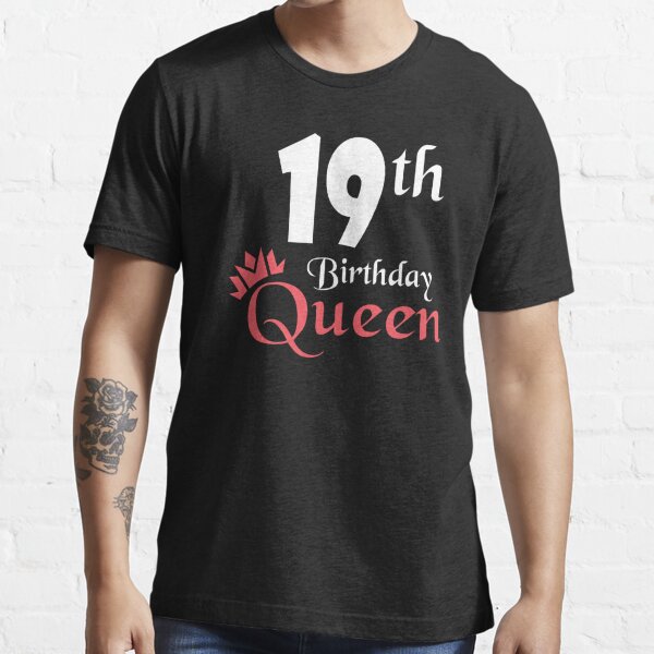 19th birthday t shirts