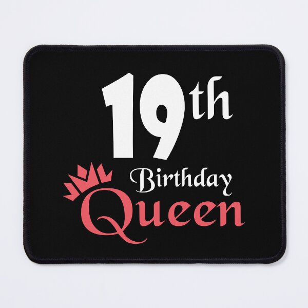 Item preview, 19th Birthday Queen - 19th Birthday Girl Party Outfit designed and sold by jain-ravi002.
