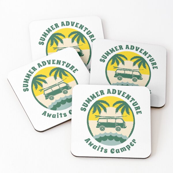 Item preview,  Summer Adventure Awaits Camper designed and sold by formylovelydog.