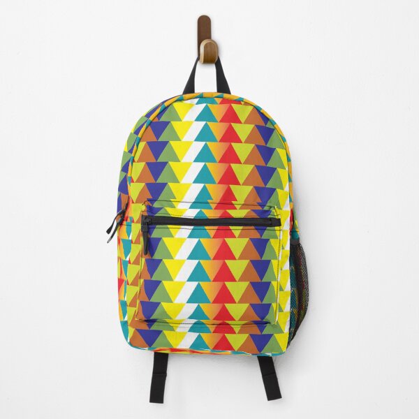 Item preview, Triangles Abstract Colorful Seamless Geometric Pattern designed and sold by risingrocket.