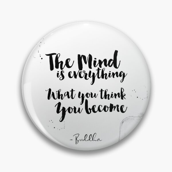 Item preview, The Mind Is Everything - What You Think You Become - Quotes From Buddha About Peace designed and sold by Buddhaport.