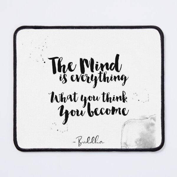 Item preview, The Mind Is Everything - What You Think You Become - Quotes From Buddha About Peace designed and sold by Buddhaport.