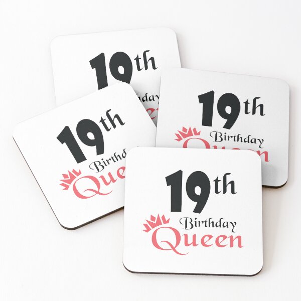 Item preview, 19th Birthday Queen - 19th Birthday Girl Party Outfit designed and sold by jain-ravi002.