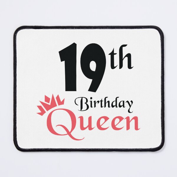 Item preview, 19th Birthday Queen - 19th Birthday Girl Party Outfit designed and sold by jain-ravi002.