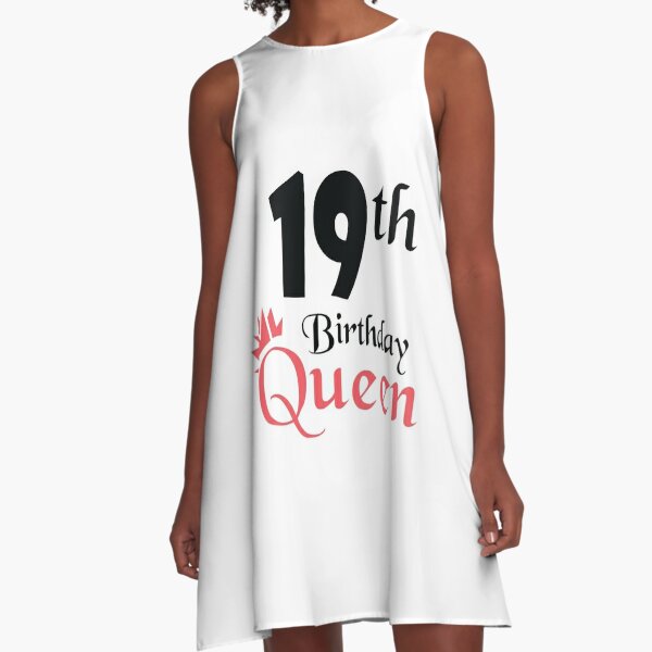 19th birthday outlet dresses