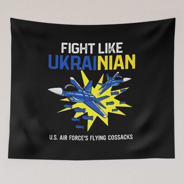 Item preview, Fight Like Ukrainian fly designed and sold by yudikholiq9.