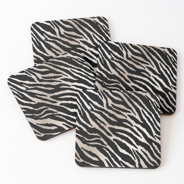 Item preview, Black And White Zebra Pattern designed and sold by risingrocket.
