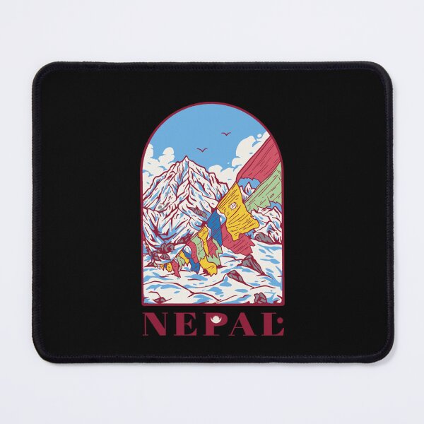 Item preview, Nepal Himalayan Mountain Prayer Flags  designed and sold by osborange.