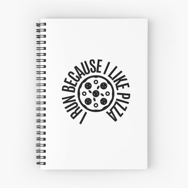 Item preview, I run because I like pizza designed and sold by RedTomasB.