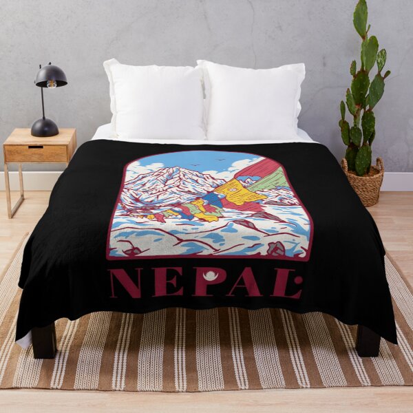 Item preview, Nepal Himalayan Mountain Prayer Flags  designed and sold by osborange.