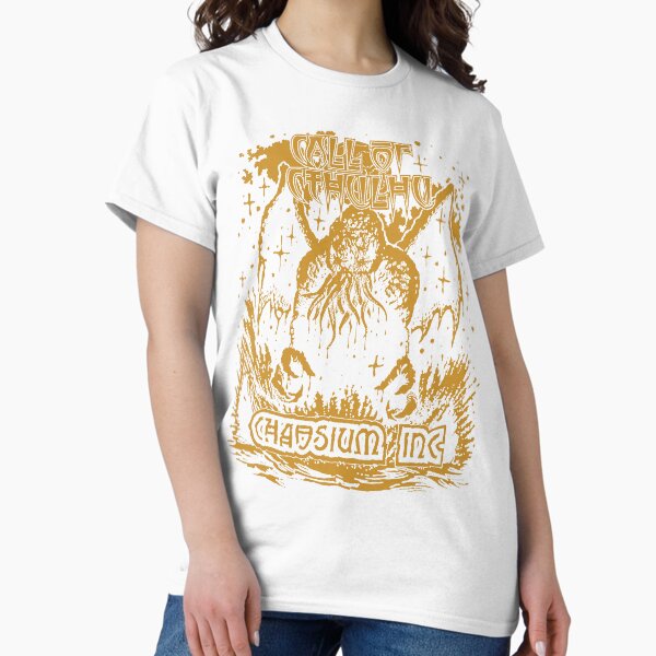 Item preview, Call of Cthulhu 7e - Temple Edition Tee designed and sold by Chaosium.