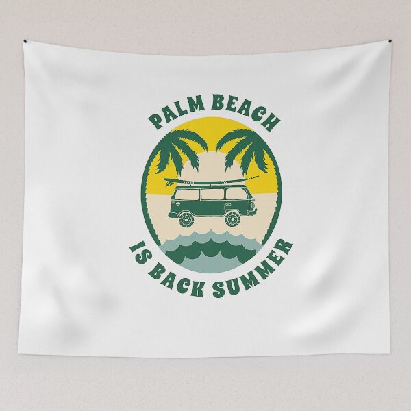 Item preview, Palm beach is back summer designed and sold by formylovelydog.