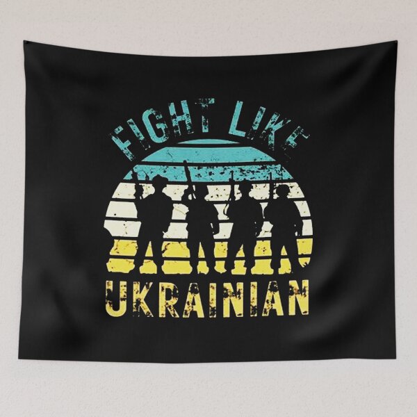 Item preview, Fight Like Ukrainian Rustic Distressed designed and sold by yudikholiq9.
