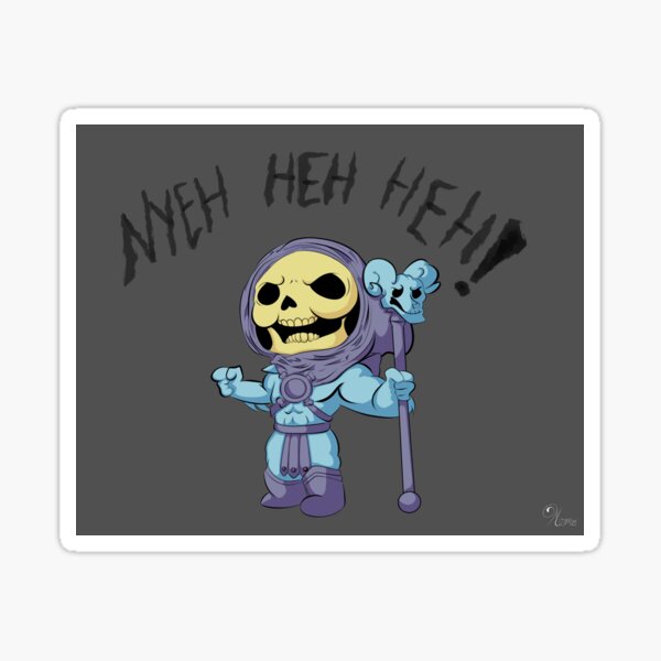 Nyeh heh heh Sticker