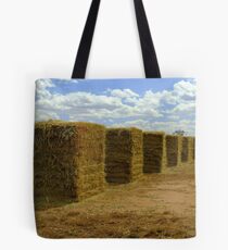Drying the hay Tote Bag