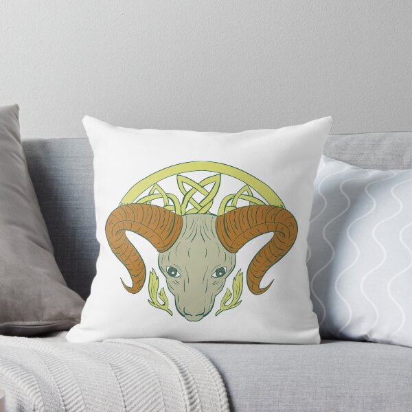 Item preview, Ram Head Celtic Knot designed and sold by patrimonio.