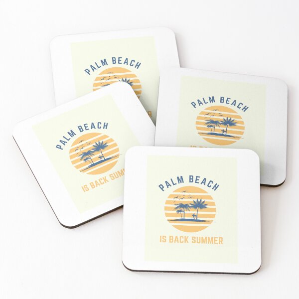 Item preview, Palm beach is back summer designed and sold by formylovelydog.