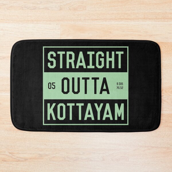 Item preview, Straight Outta Kottayam | Funny Malayalam Phrases designed and sold by DrawingBoard.