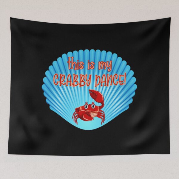 Item preview, This Is My Crabby Dance! (on Ocean Blue) Classic  designed and sold by heupelipocko.