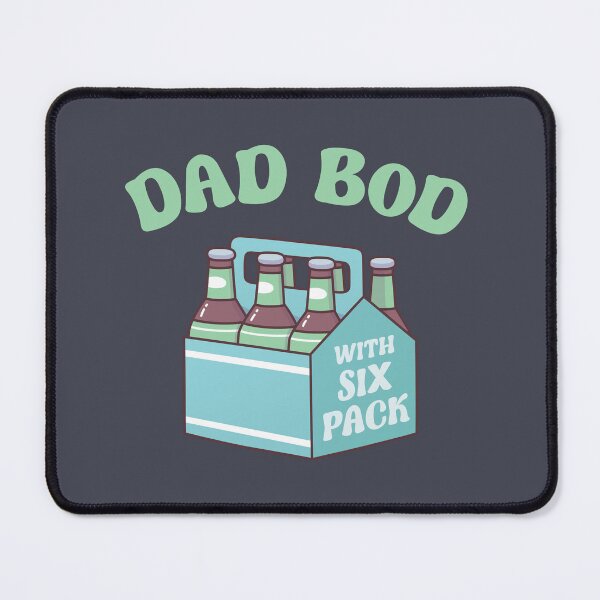 Item preview, Funny Dad Bod With Six Pack Beer designed and sold by rustydoodle.