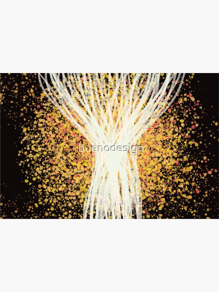 "Exploding Trees" Sticker for Sale by buenodesign Redbubble