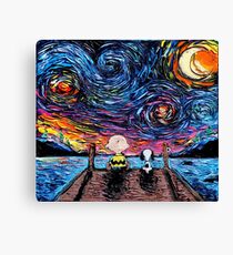 snoopy charly Canvas Print