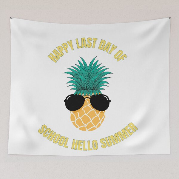 Item preview, Happy Last day of school hello summer designed and sold by formylovelydog.
