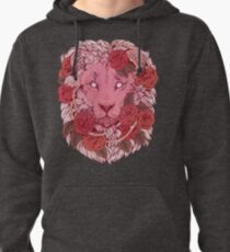 Lion of Roses Pullover Hoodie