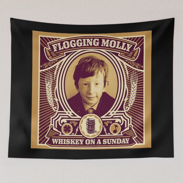 Item preview, Flogging Mollywhiskey on a sunday designed and sold by WilliamAFoss54.
