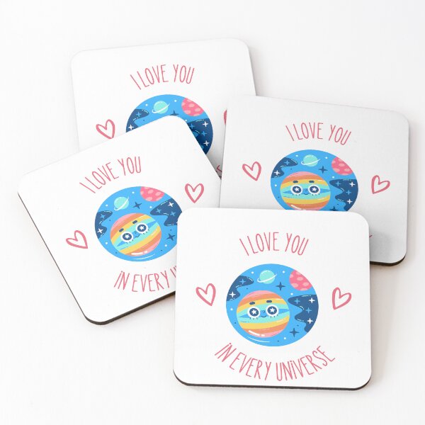 Item preview, I love you in every universe designed and sold by formylovelydog.