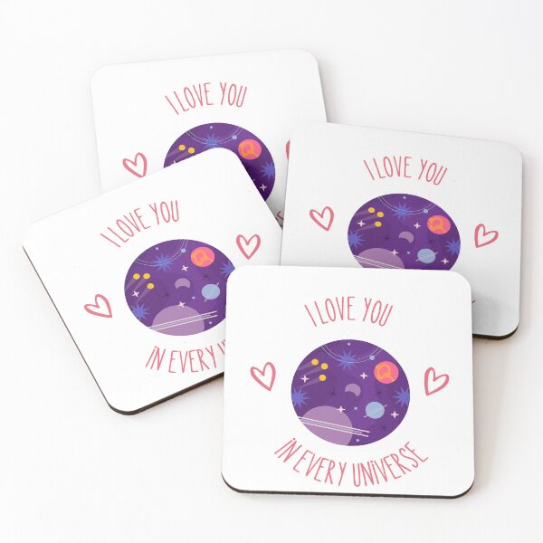 Item preview, I love you in every universe designed and sold by formylovelydog.