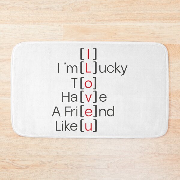 Item preview, i love you lucky friend funny tee designed and sold by quickkaart.