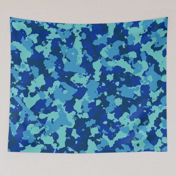 Item preview, Light Blue Camouflage  designed and sold by Tshirtstory.