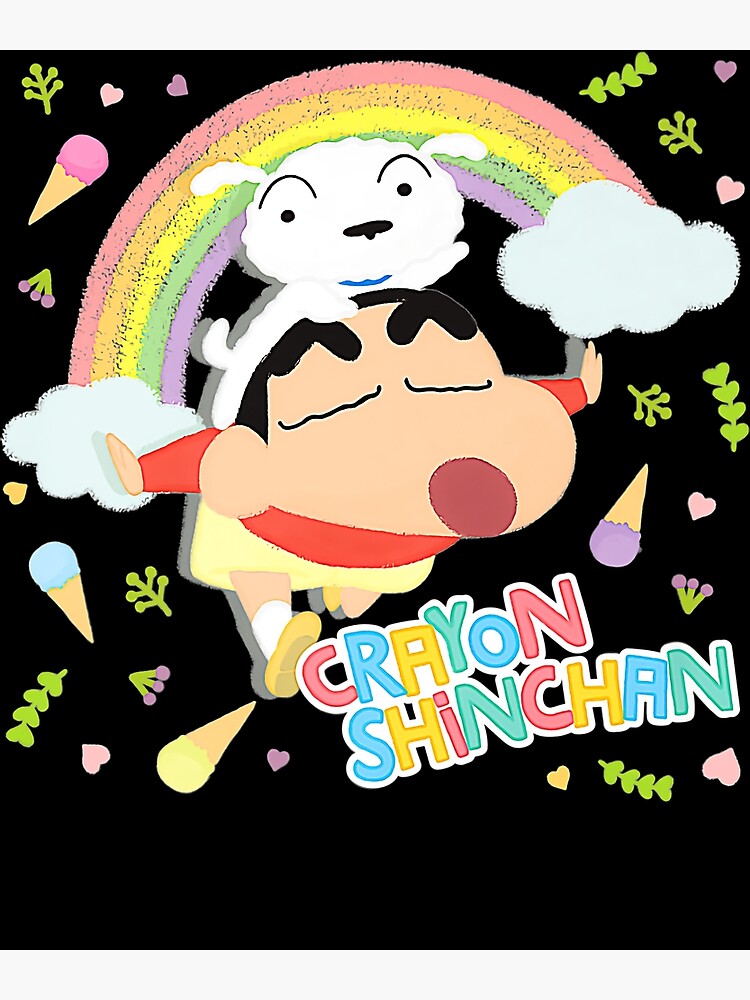 Shin Chan Multicolour Photo Paper Print Poster Photographic Paper