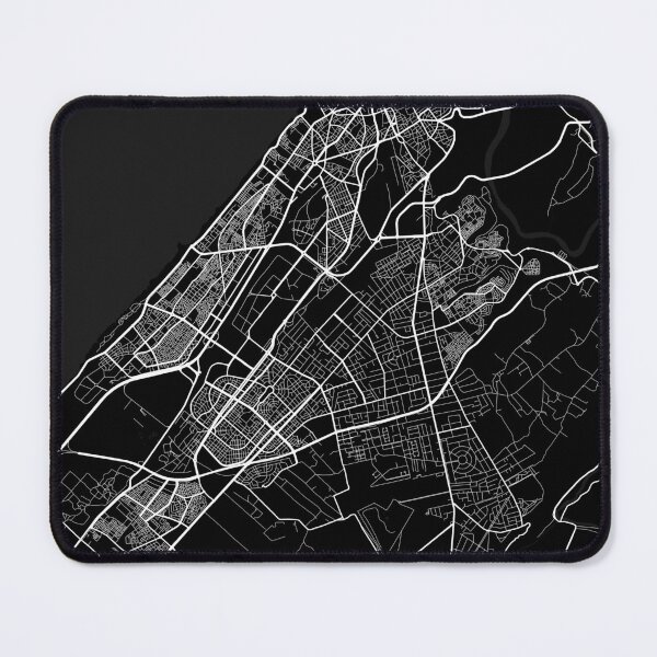 Item preview, Rabat City Map Morocco - Full Moon designed and sold by deMAP.