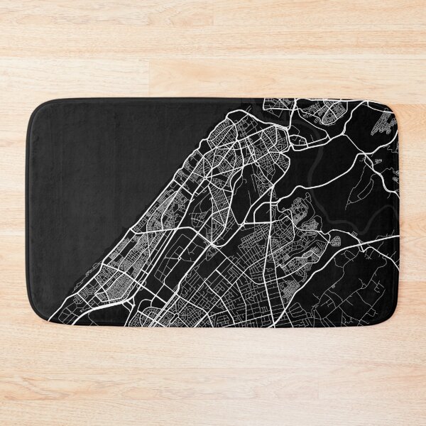 Item preview, Rabat City Map Morocco - Full Moon designed and sold by deMAP.