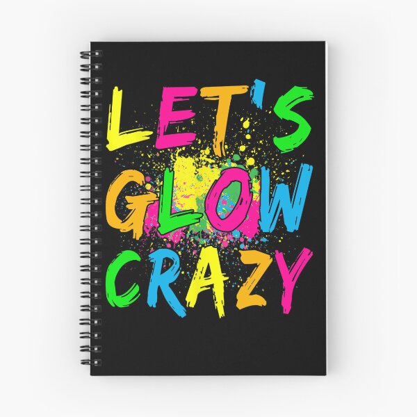 Item preview, Let's Glow Crazy - Retro Colorful Party  designed and sold by TARABENNIE01.