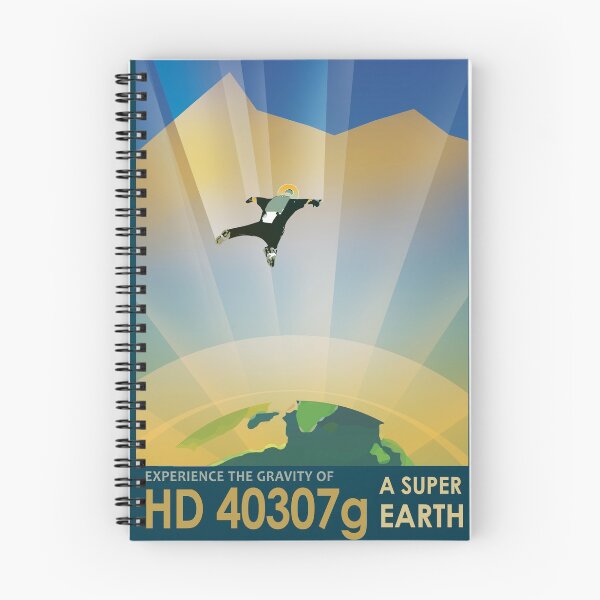 Item preview, NASA JPL Exoplanet Travel Bureau: HD 40307g (8K resolution) designed and sold by bobbooo.
