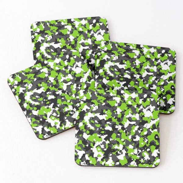 Item preview, White Lime Camouflage  designed and sold by Tshirtstory.