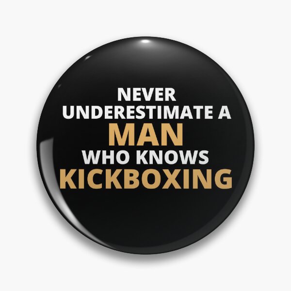 Item preview, Never Underestimate A Woman Who Knows Kickboxing designed and sold by clickmostro.