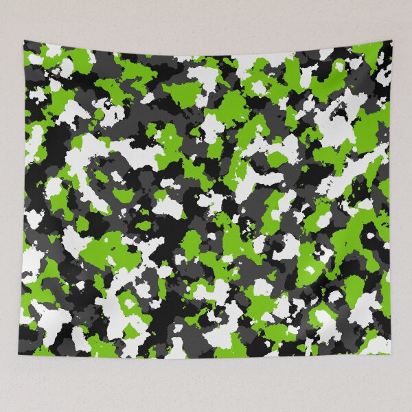 Item preview, White Lime Camouflage  designed and sold by Tshirtstory.