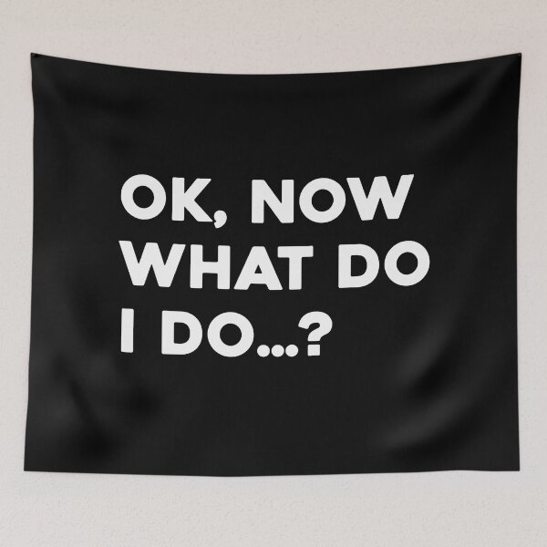 Item preview, Ok, Now What Do I Do? Funny Graduation Graphic designed and sold by GO SHIRT-TEE.