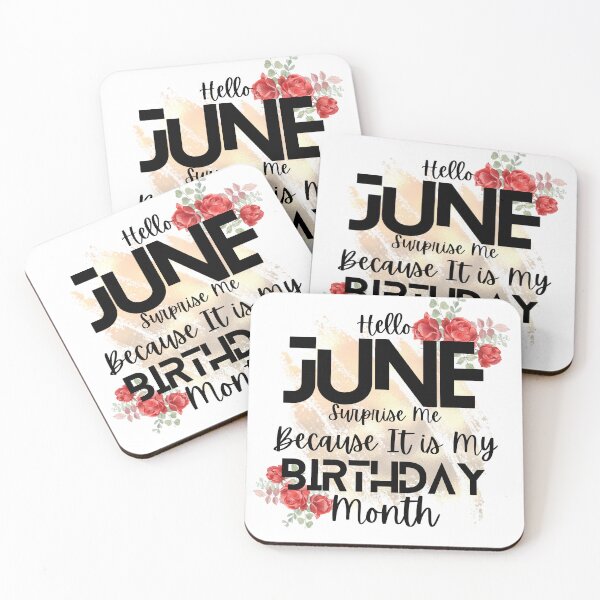 Item preview, June Birthday Quote  designed and sold by NellyDS17.