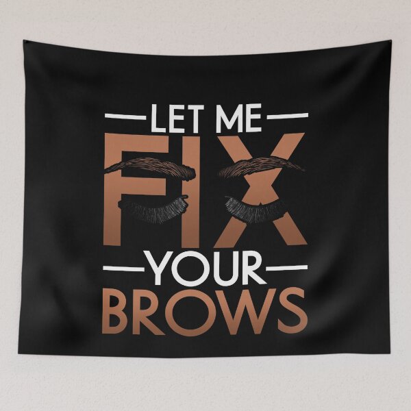 Item preview, Funny Brow Technician Makeup Artist Beauty Brow Artist designed and sold by bestshirtdesign.