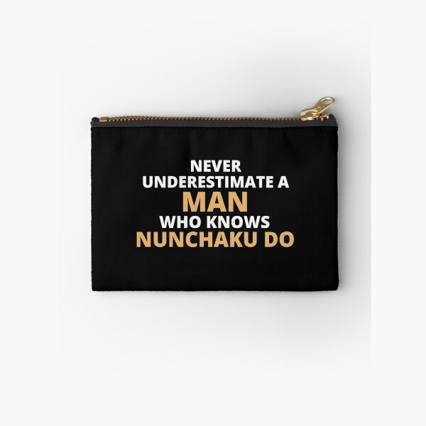 Item preview, Never Underestimate A Woman Who Knows Nunchaku Do designed and sold by clickmostro.