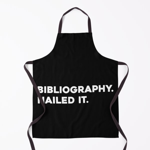 Item preview, Bibliography. Nailed It. Funny Graduation Graphic designed and sold by GO SHIRT-TEE.