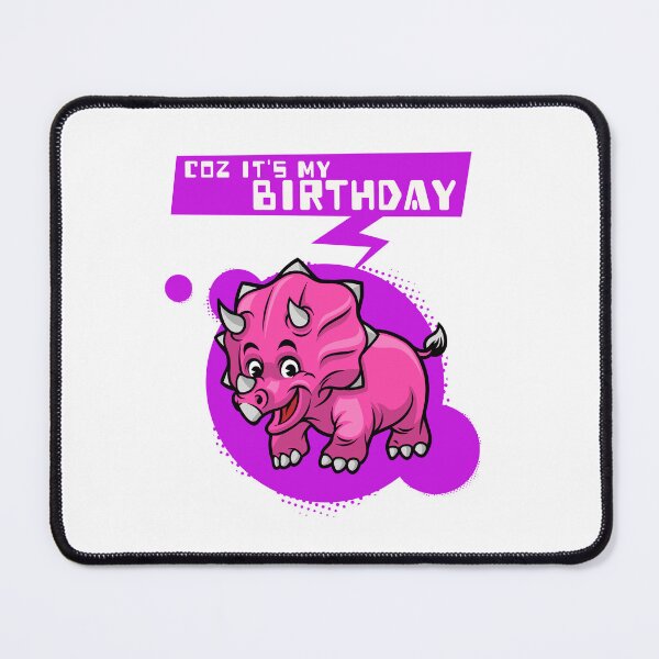 Item preview, Coz its my birthday Girl Dinosaur designed and sold by Betterforit.