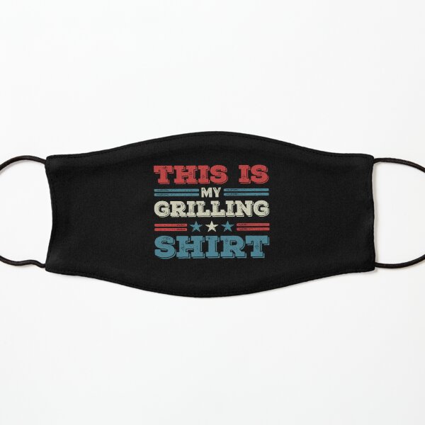 This is my grilling shirt TEXAS BBQ DESIGN for him Essential  Kids Mask