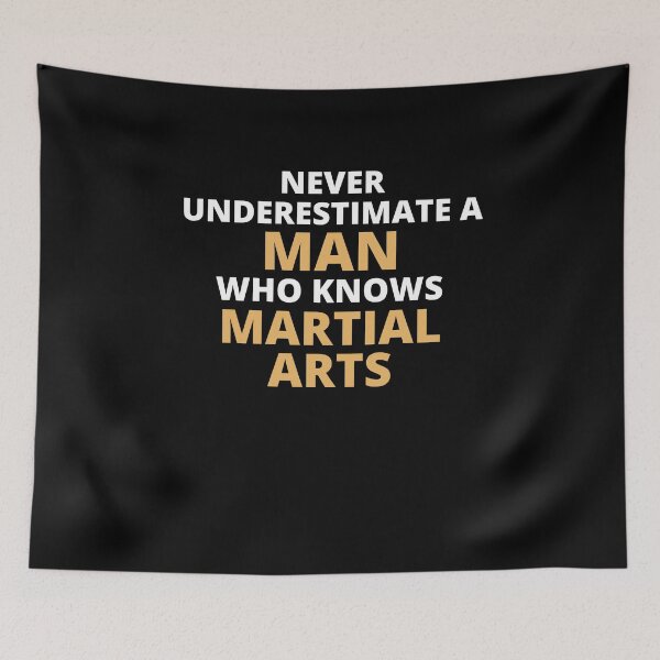 Item preview, Never Underestimate A Woman Who Knows Martial Arts designed and sold by clickmostro.